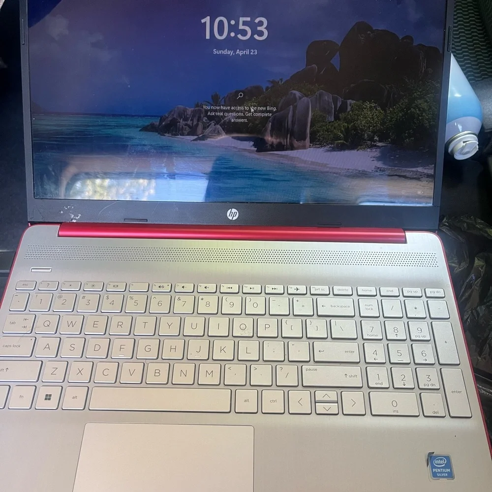 HP Scarlet Red laptop